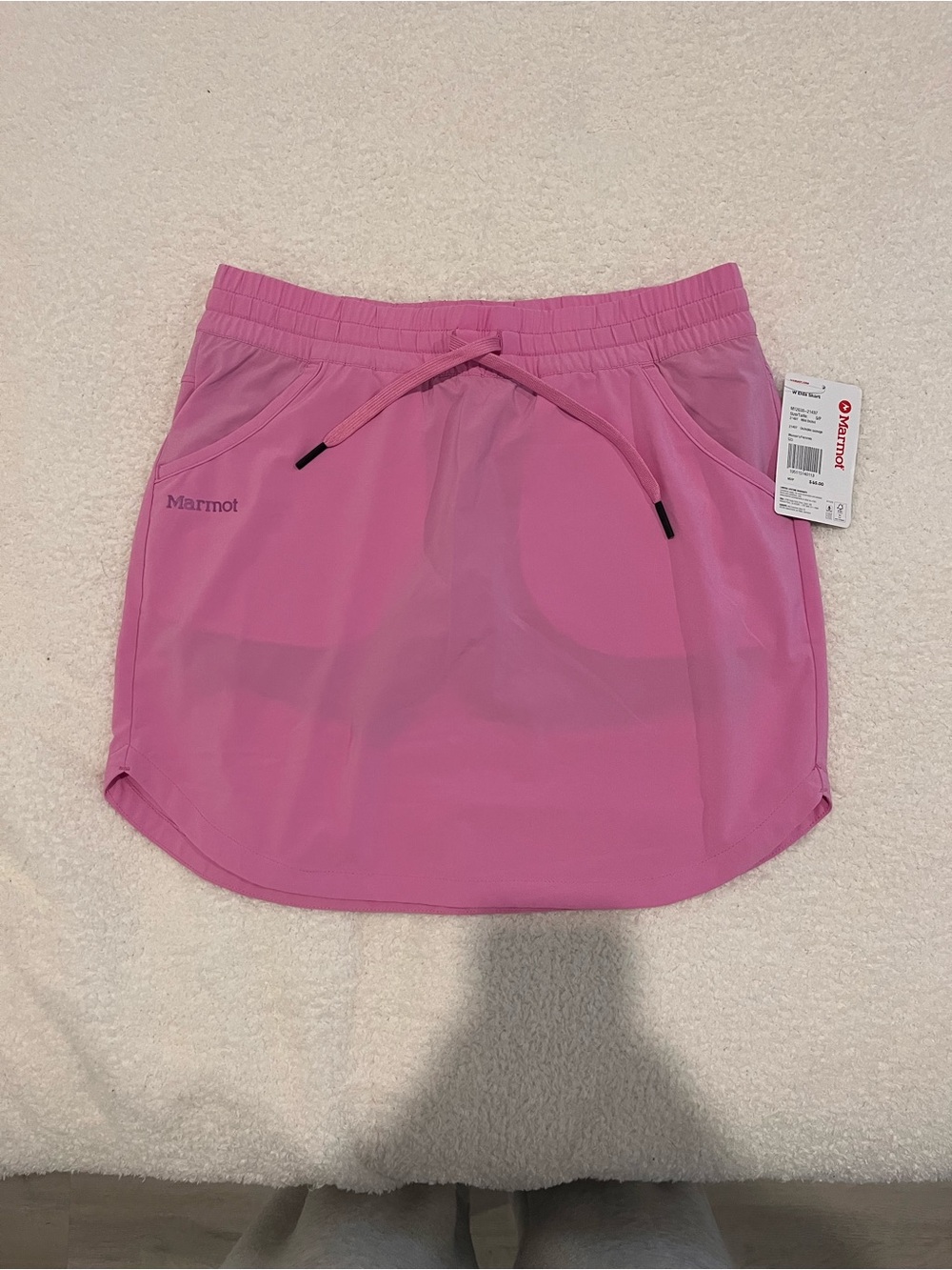 Marmot Pink Women's Athletic Skort with Drawstring